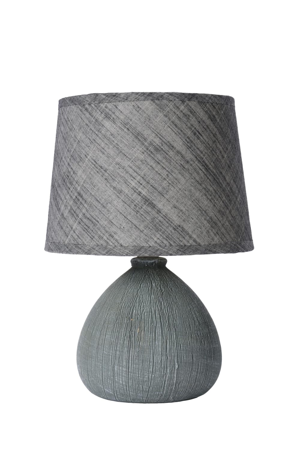 Tischlampe aus Keramik 1xE14, grau - Maisons Du Monde
