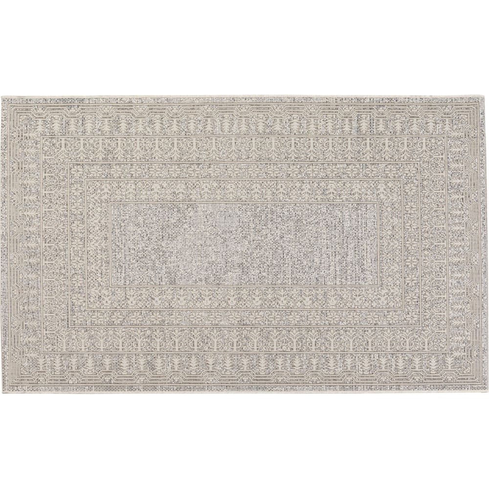 Tapis en polypropylène blanc, beige, gris et taupe 330x230