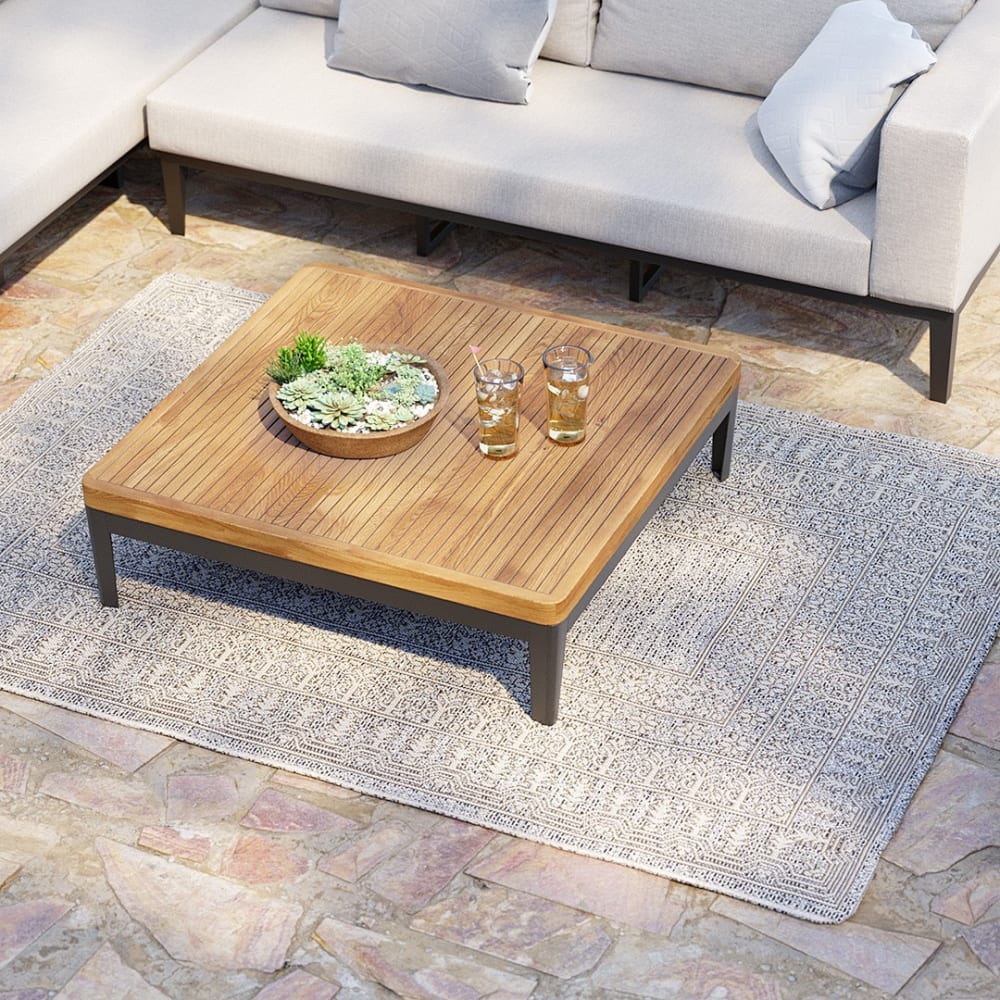 Tapis en polypropylène blanc, beige, gris et taupe 330x230