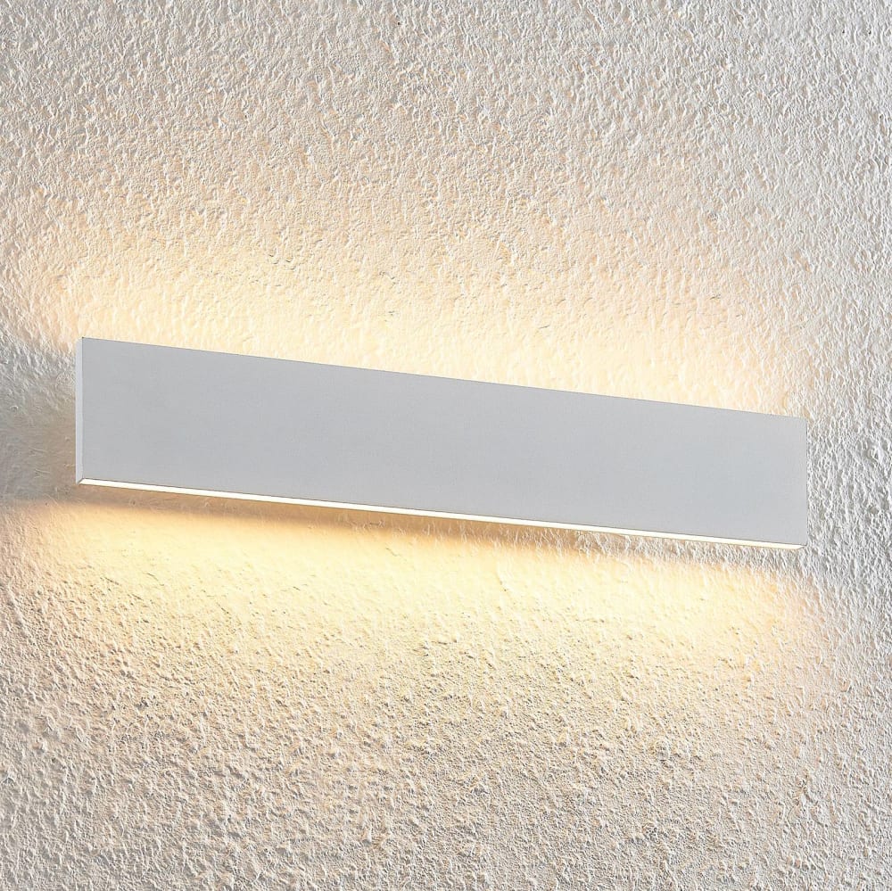 Applique murale led en métal blanc - Maisons du Monde