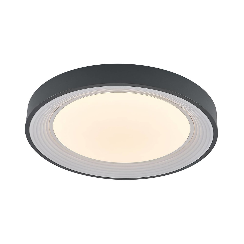 LED Deckenleuchte Aus Metall, Grau