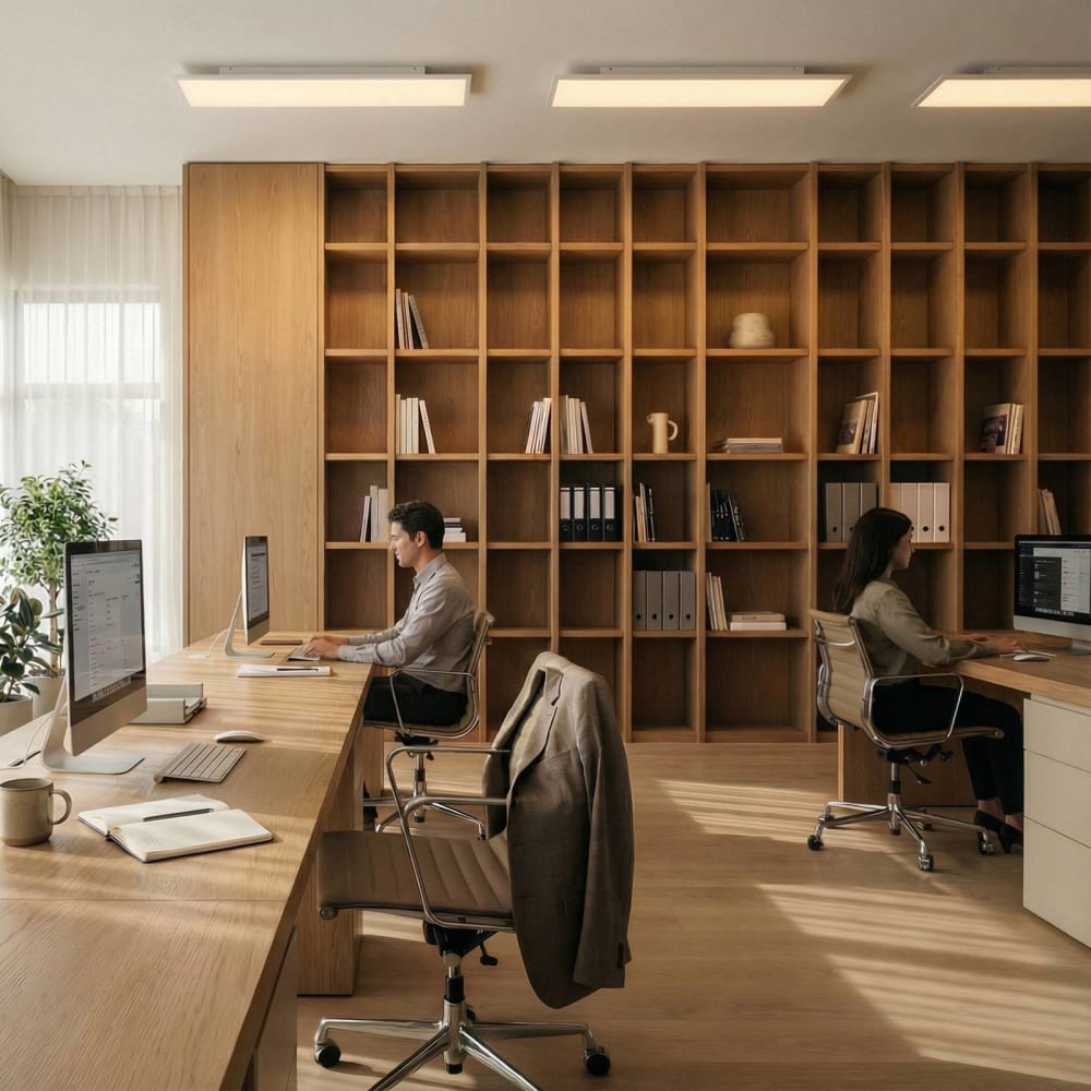 Plafonnier led en plastique blanc - Maisons du Monde