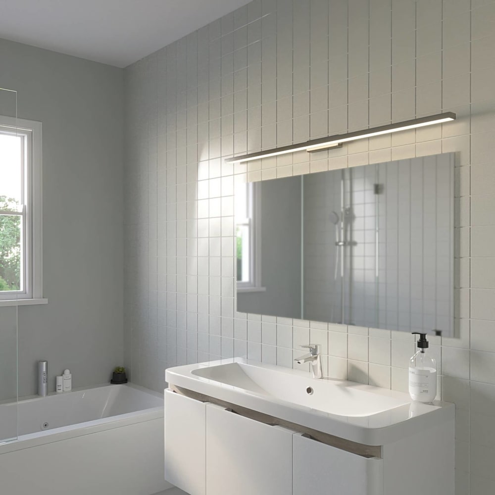 Applique murale en aluminium argent - Maisons du Monde