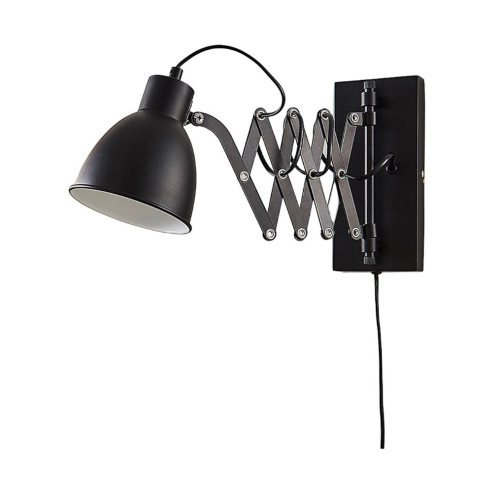 Lindby Wandleuchte, Wandlampe Innen aus Metall, schwarz style modern - Metall