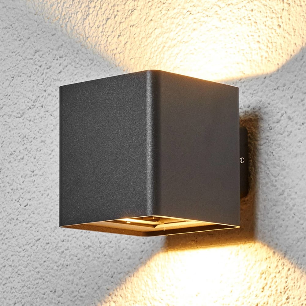 Applique Exterieur LED en Aluminium Noir