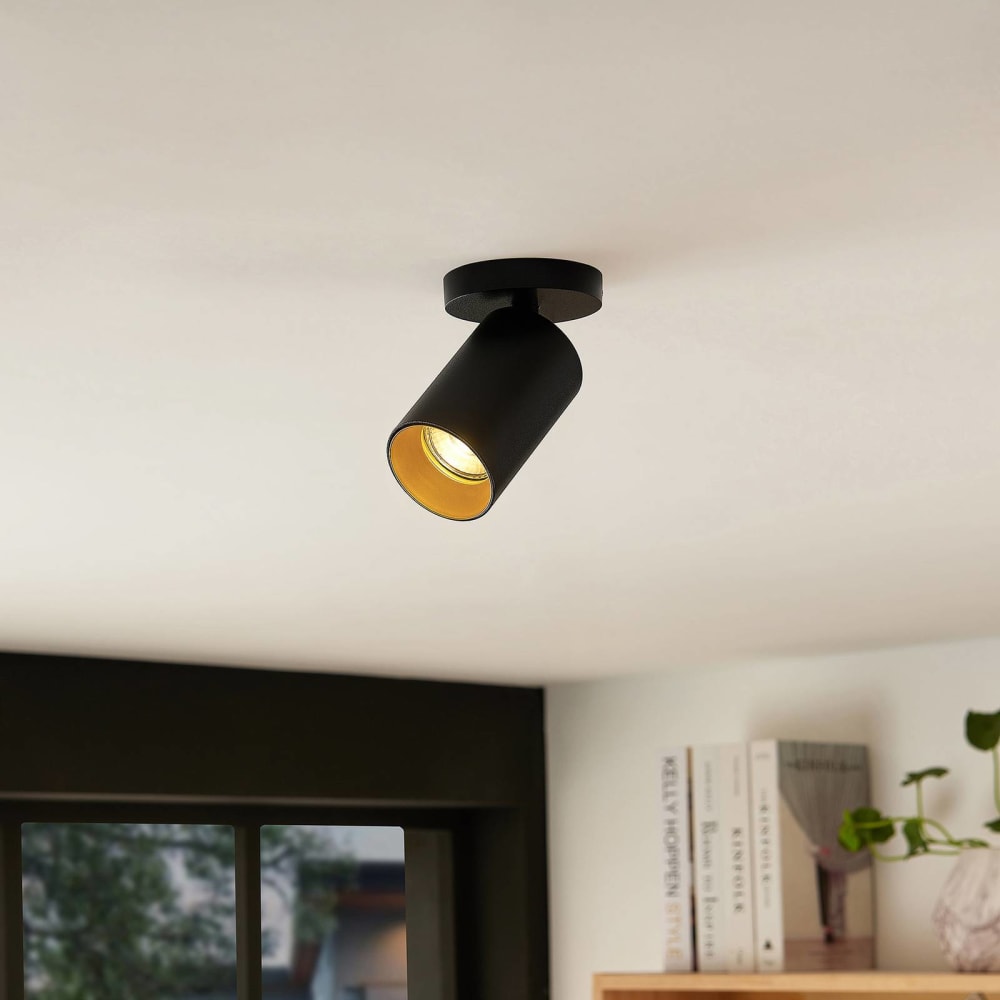 Spot en aluminium noir - Maisons du Monde