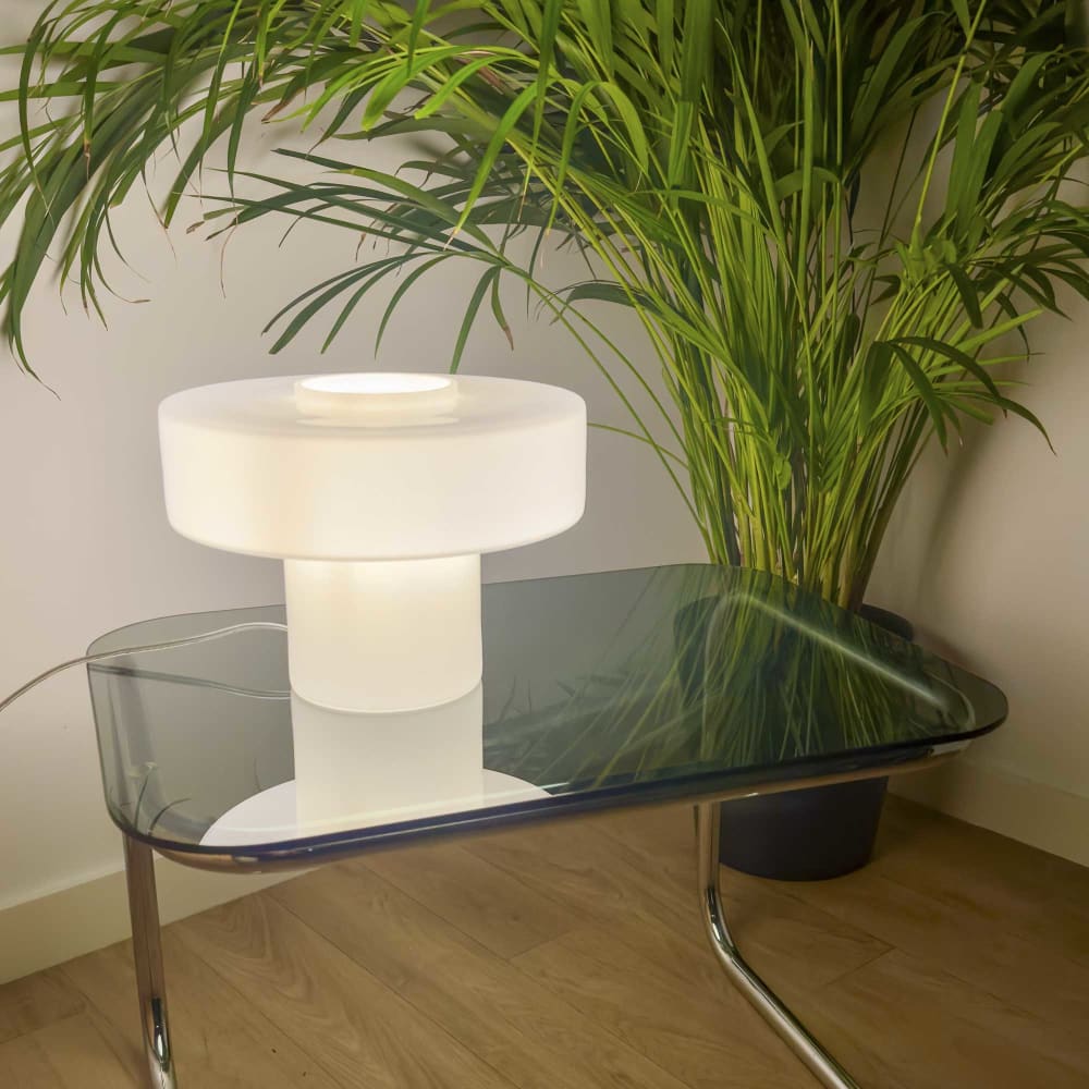 Lampe à poser en verre — vue 3