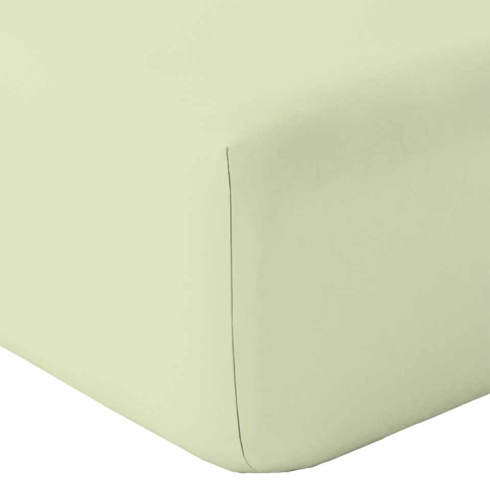 Drap housse anis 90x200 cm