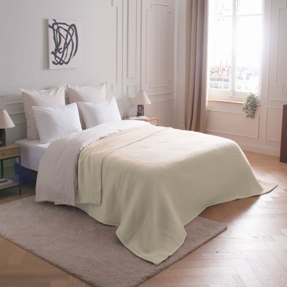 Couverture blanchi 240x300 cm - Maisons du Monde