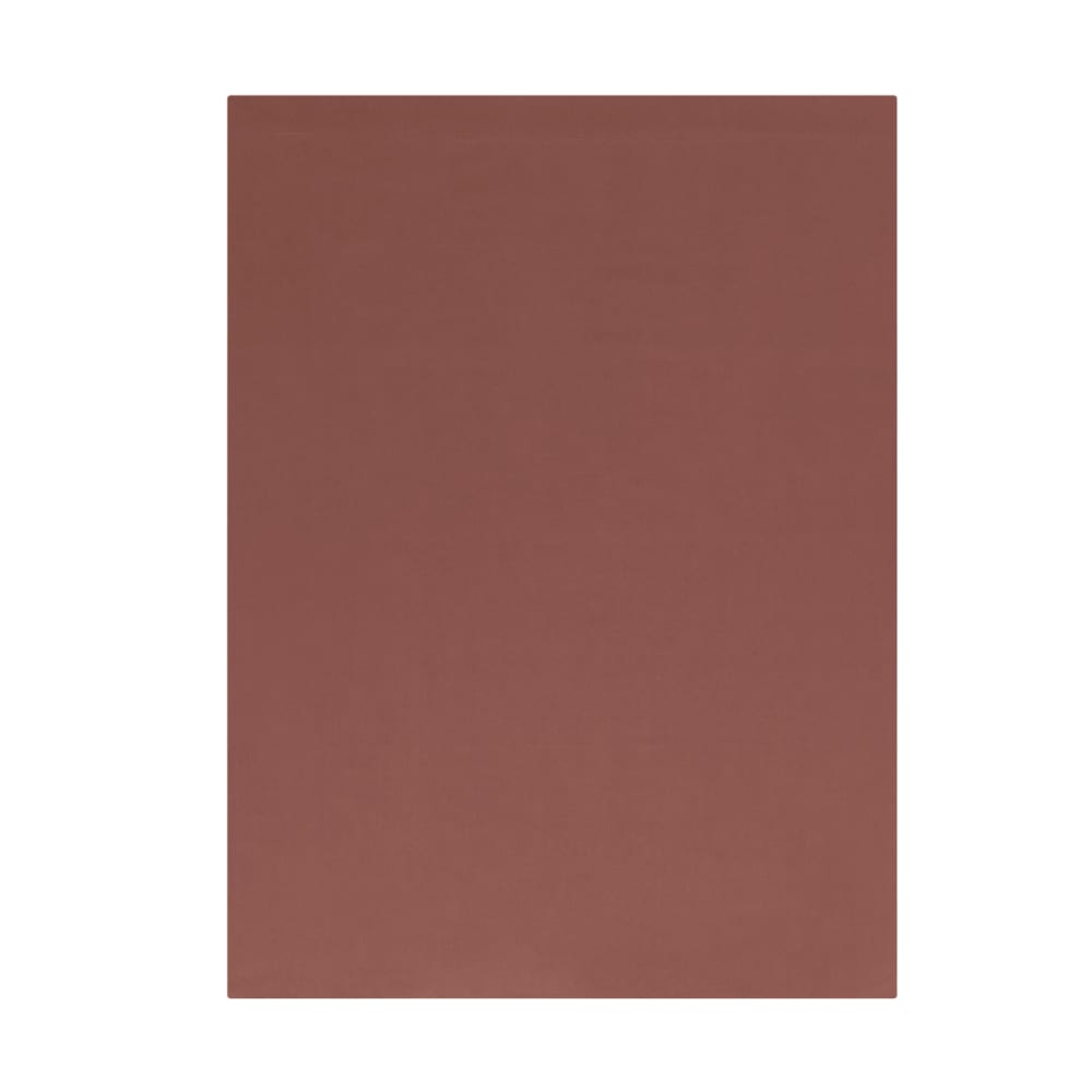 Drap plat percale brique 240x310 cm — vue 3