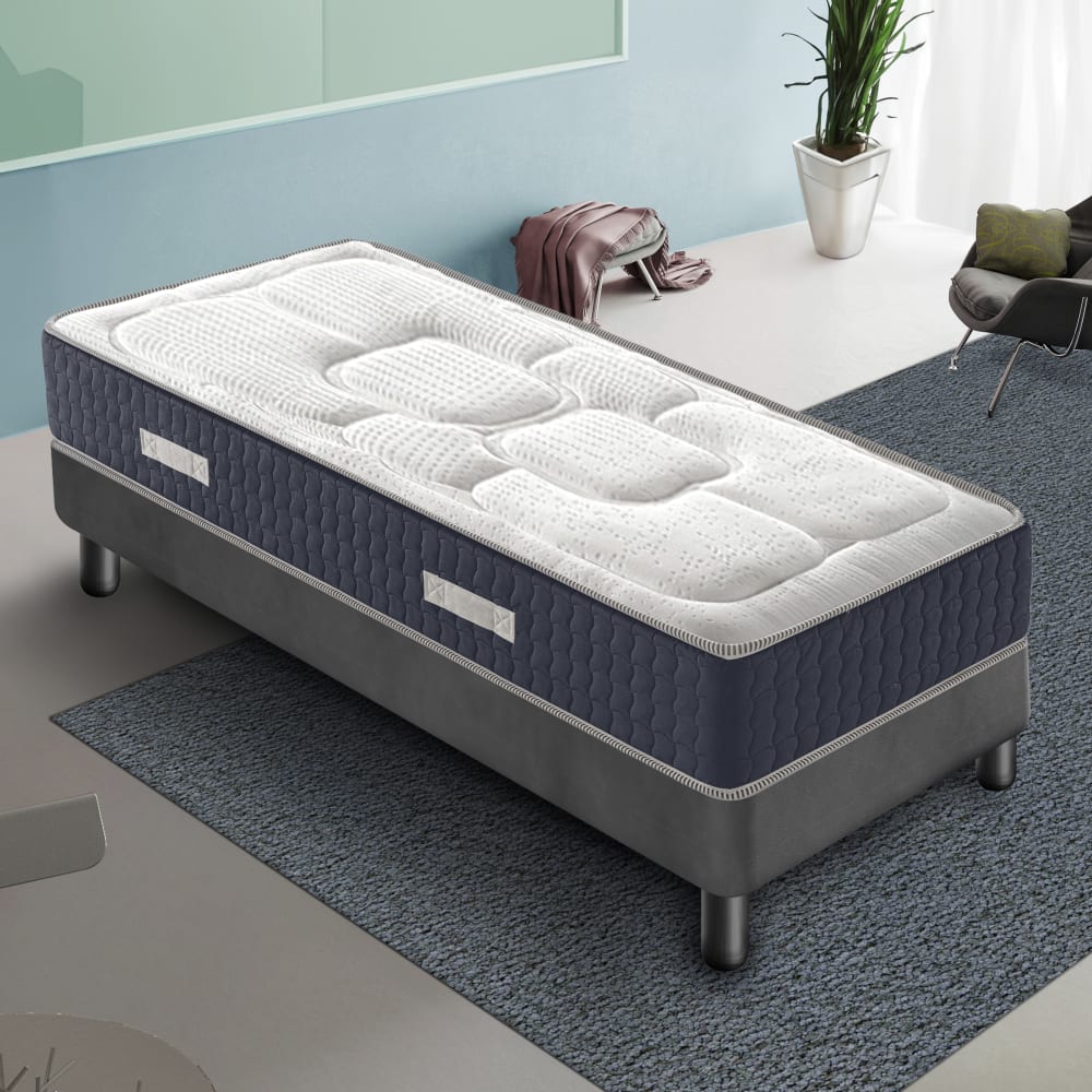 Matelas en mousse mémoire de forme 90x200 épaisseur 30 cm, 9 zones - Maisons du Monde