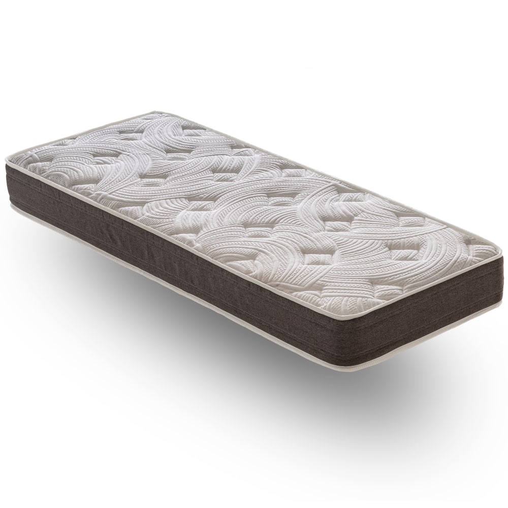 Matelas en mousse 80x200 épaisseur 15 cm, réversible