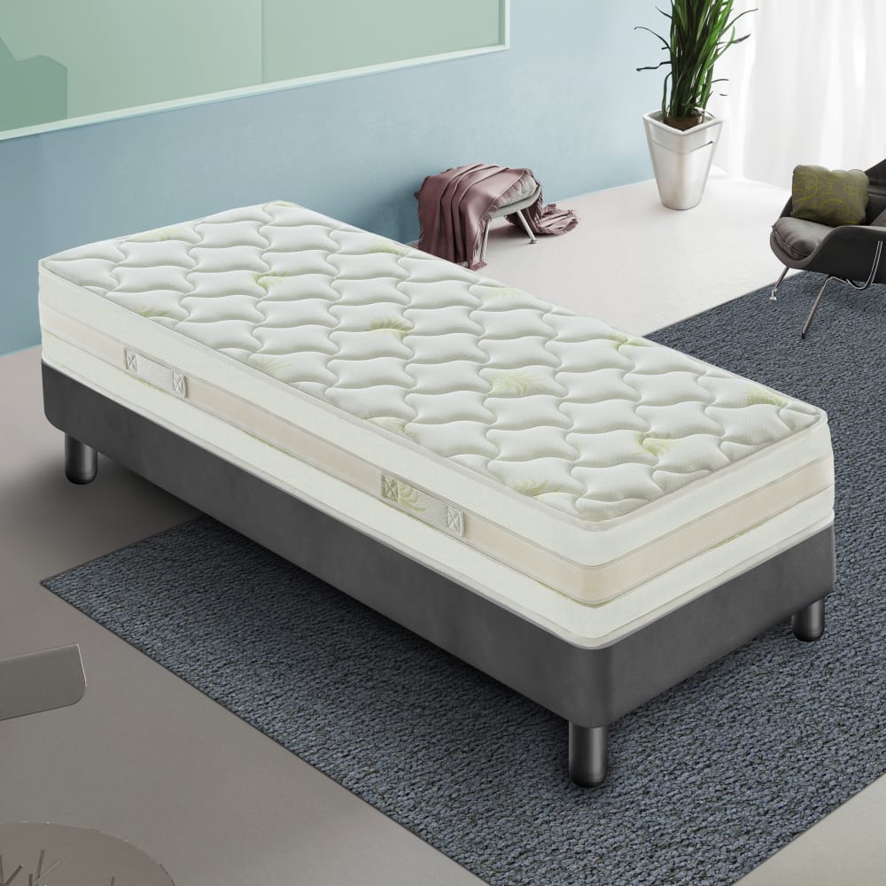 Matelas mémoire de forme 80x190 housse amovible, épaisseur 25 cm - Maisons du Monde