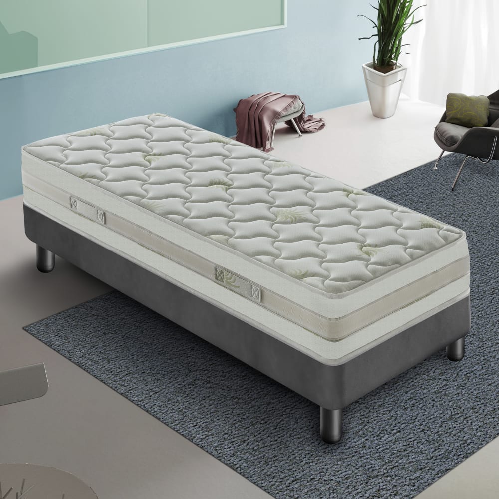 Matelas en mousse mémoire de forme 80x200 épaisseur 25 cm - Maisons du Monde