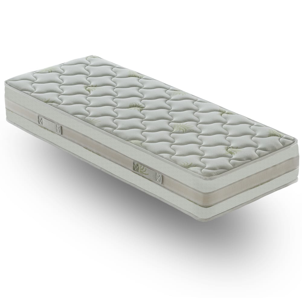 Matelas en mousse mémoire de forme 90x200 épaisseur 25 cm