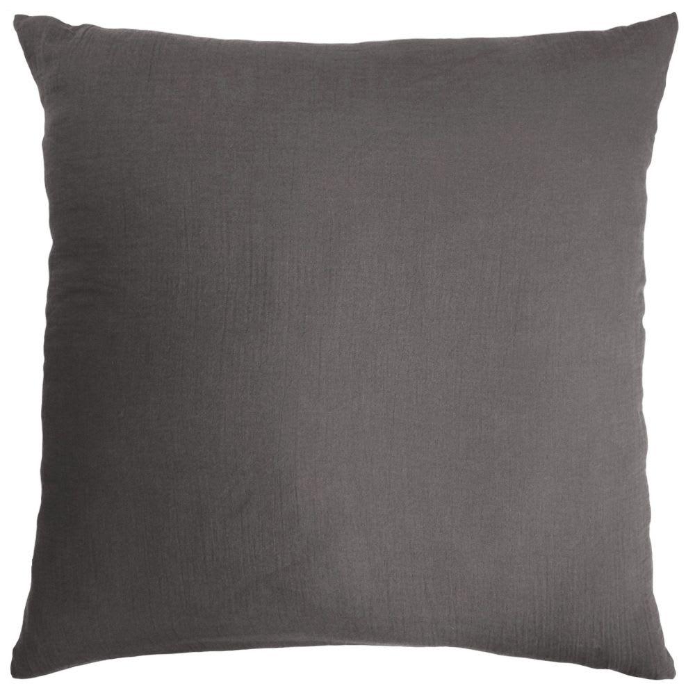 Taie d'oreiller gaze de coton unie 60x60 cm - Maisons du Monde