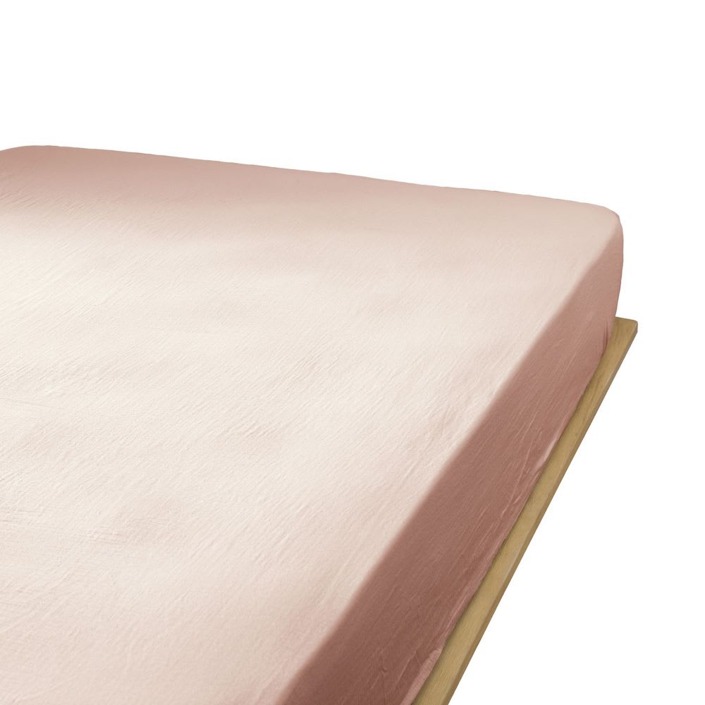 Drap housse gaze de coton uni 90x190 cm — vue 3