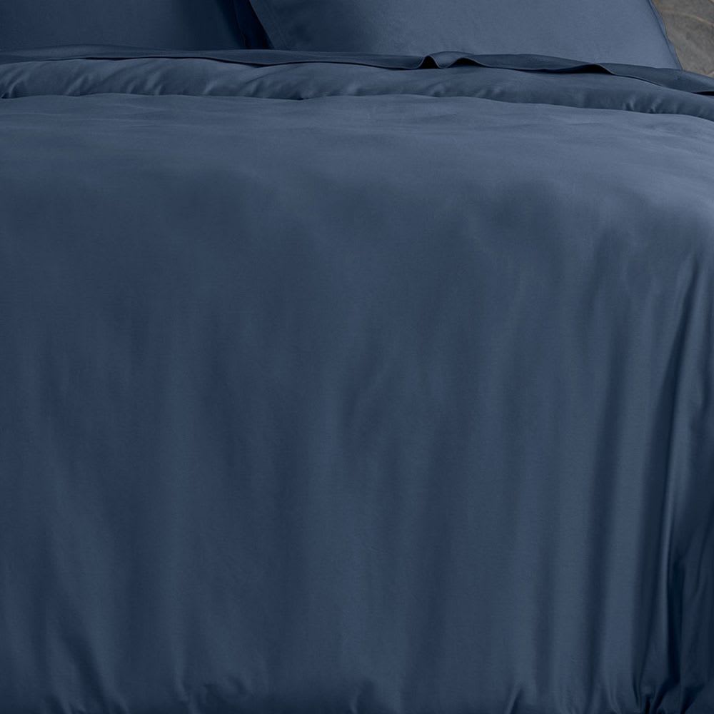 Housse de couette satin de coton unie 220x240 cm - Maisons du Monde
