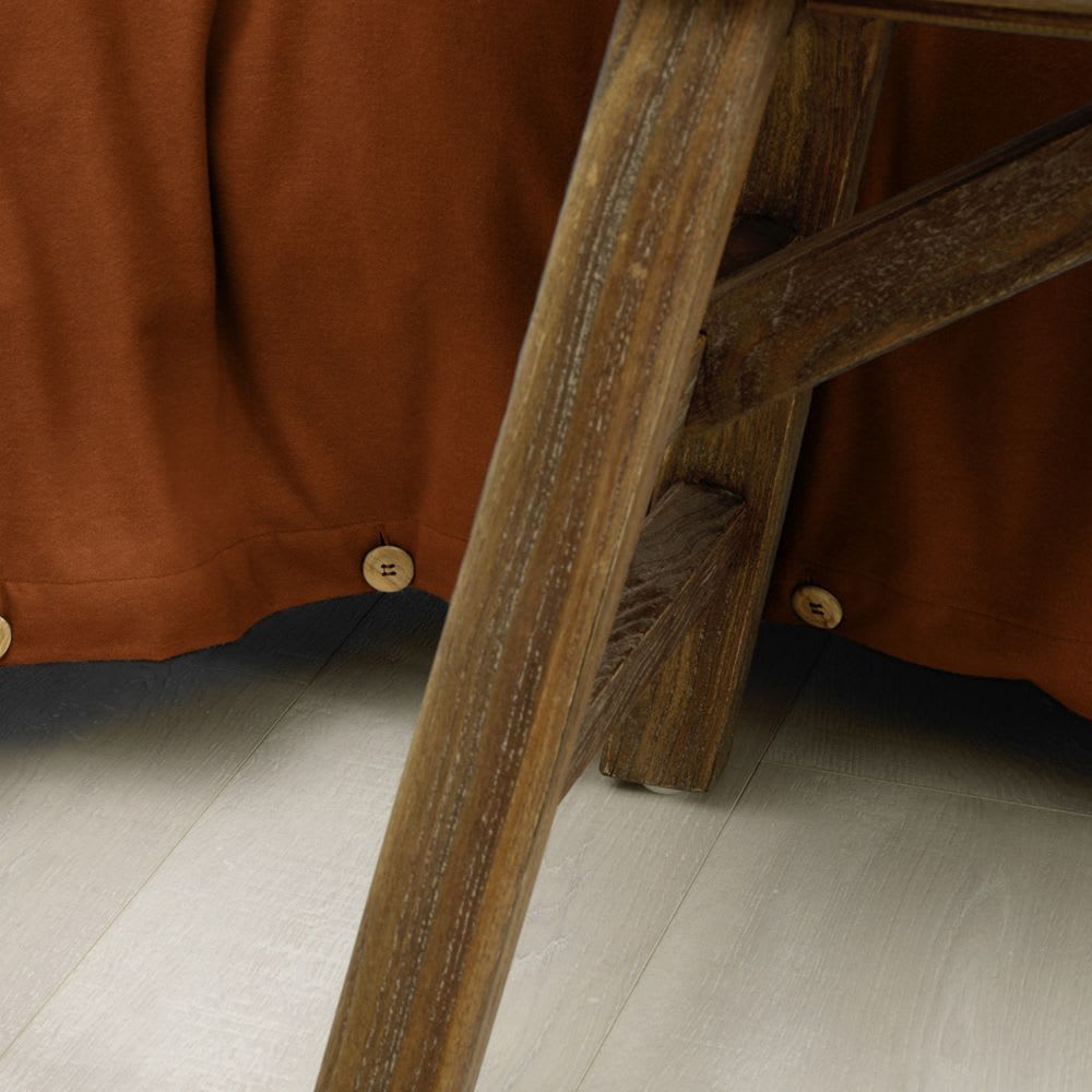 Housse de couette flanelle de coton unie 200x200 cm — vue 4