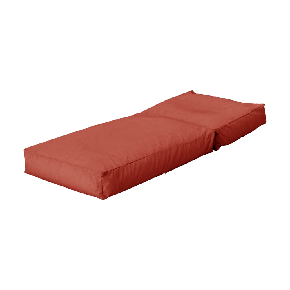 Pouf Bain de soleil en Fibres recyclées Tomette 160 x 60 cm