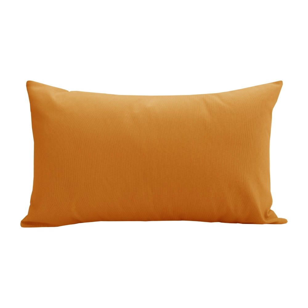 Housse de coussin en Fibres recyclées Curry 30 x 50 cm