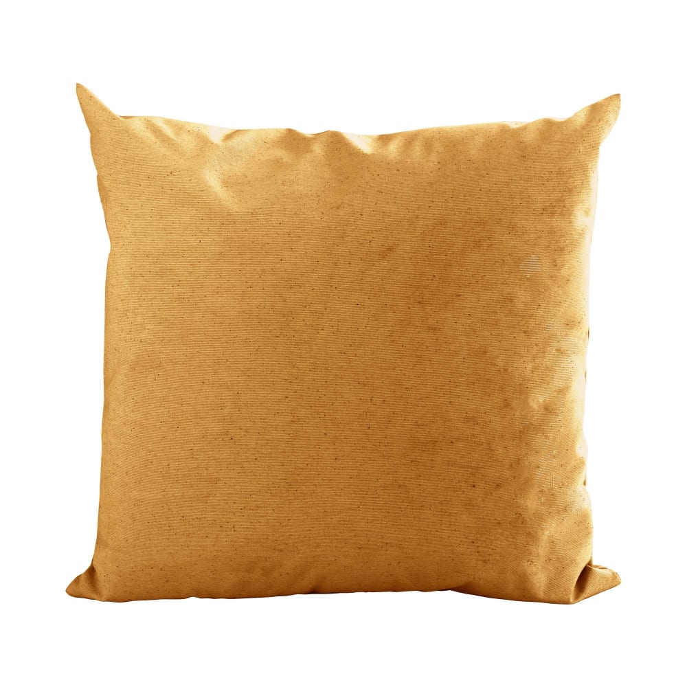 Coussin en Polyester recyclé Curry 40 x 40 cm
