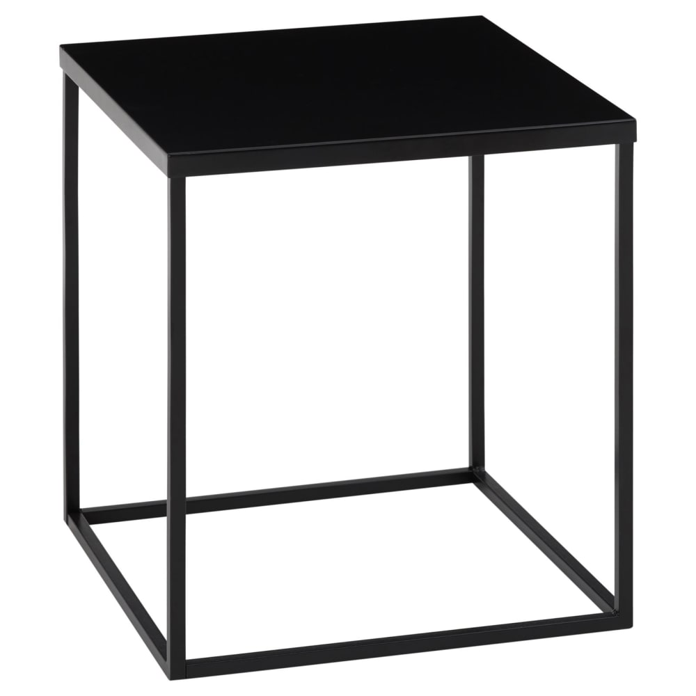 Table d'appoint avec - noir