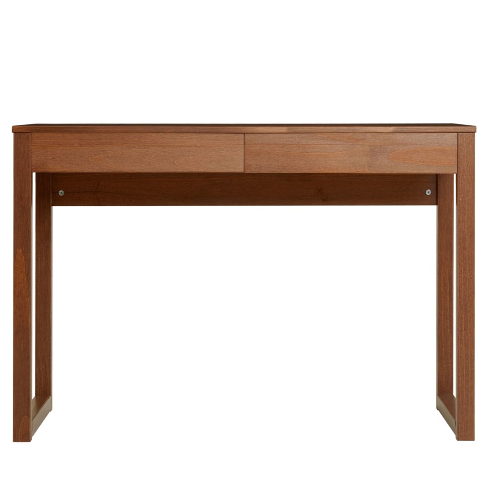 bureau 2 tiroirs en bois