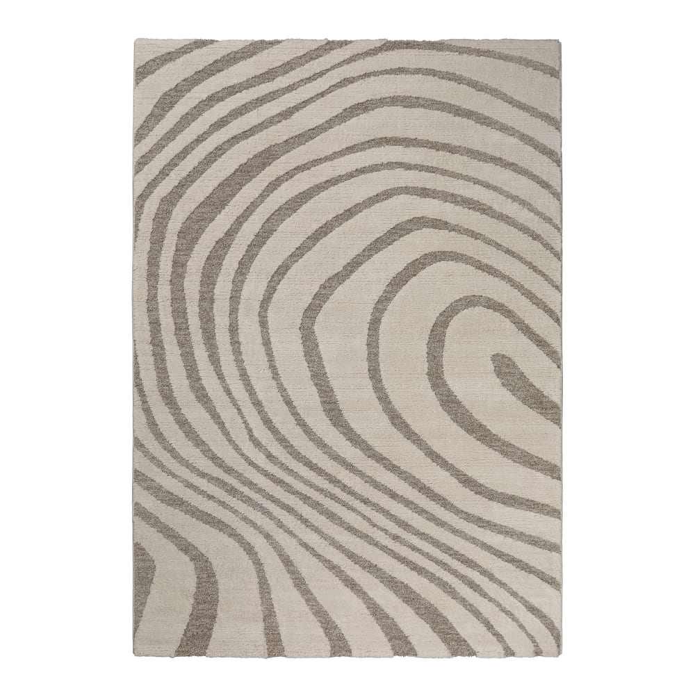 Wecon Home Teppich Naturinspiration mit reliefartigen Beigetönen 140x200 style modern Beige Öko-Tex Zertifikat Pes - Polyester