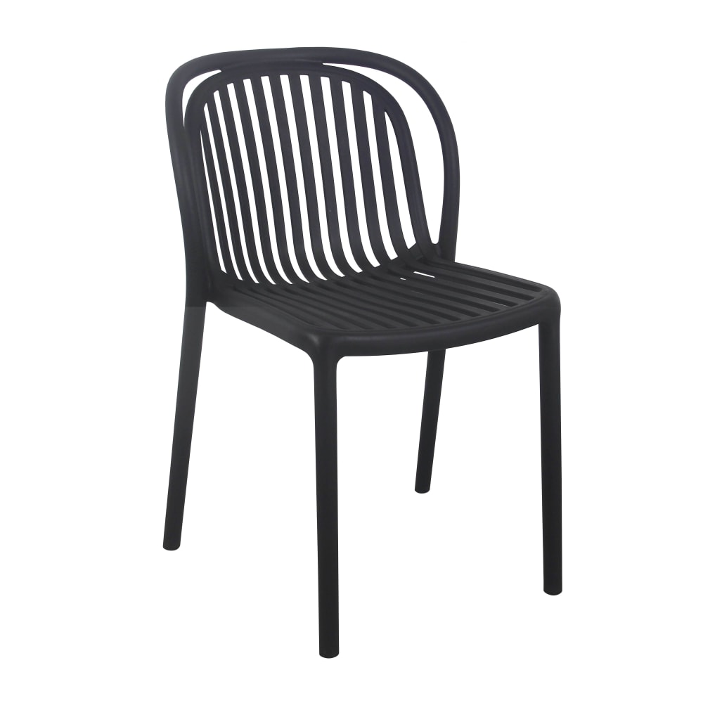 Chaise de terrasse noire
