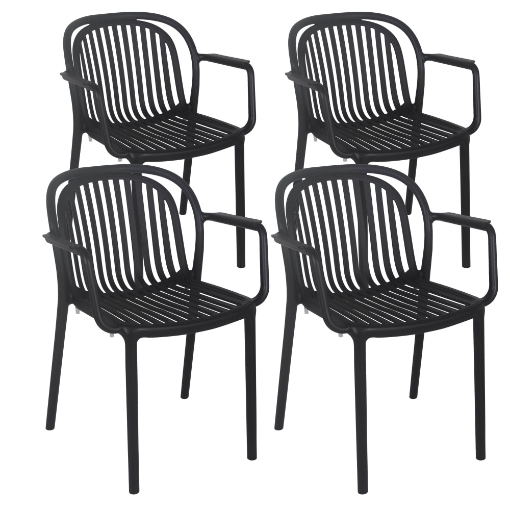 Lot de 4 fauteuils en