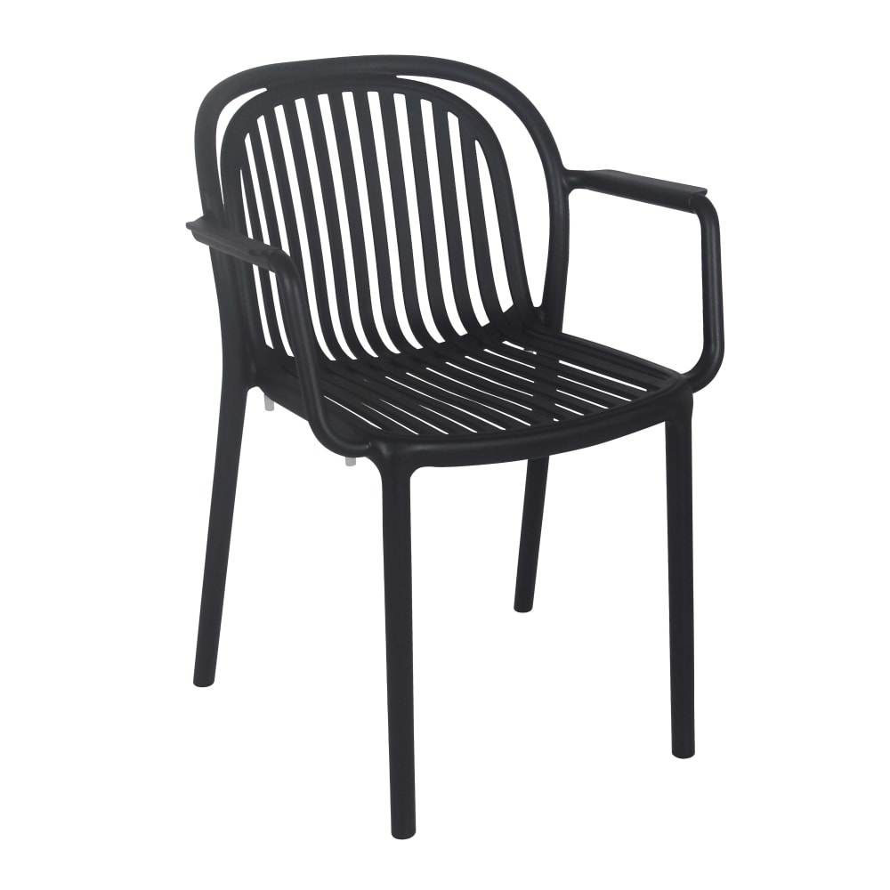 Fauteuil de terrasse noir