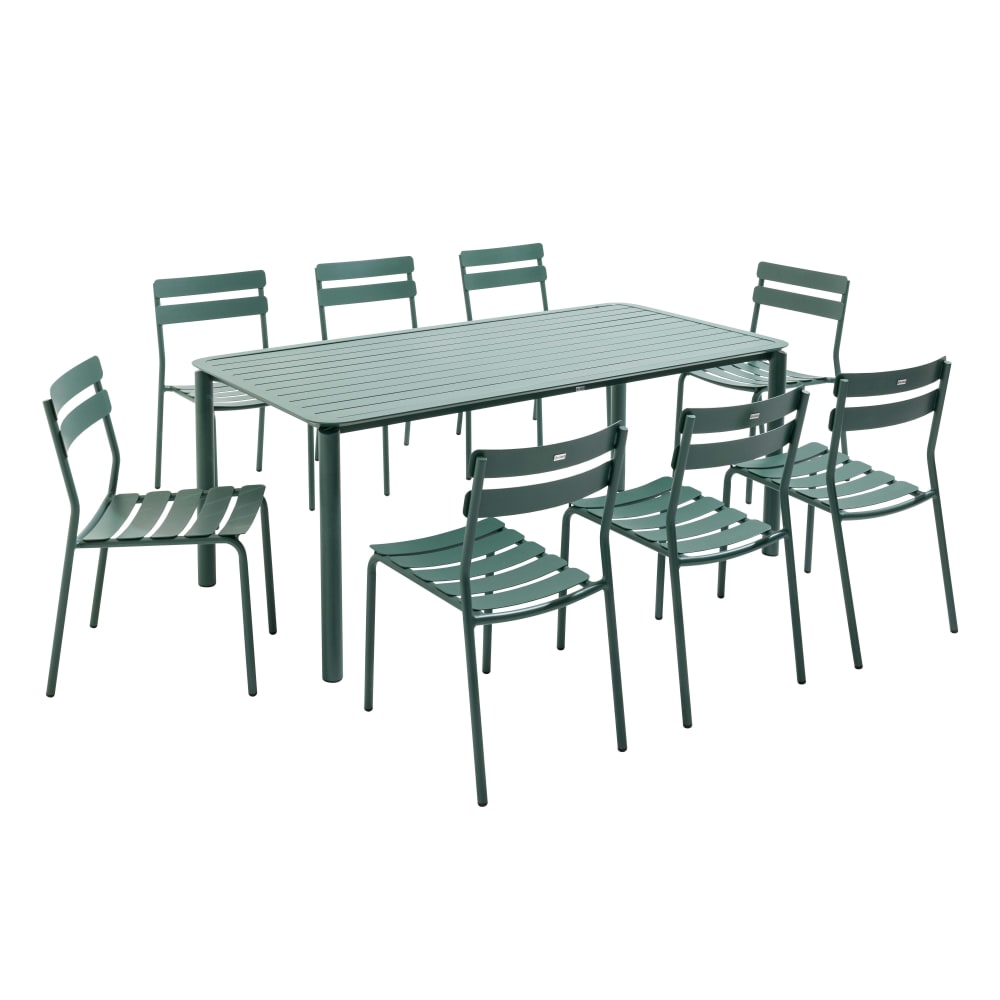Ensemble table de jardin - chaises