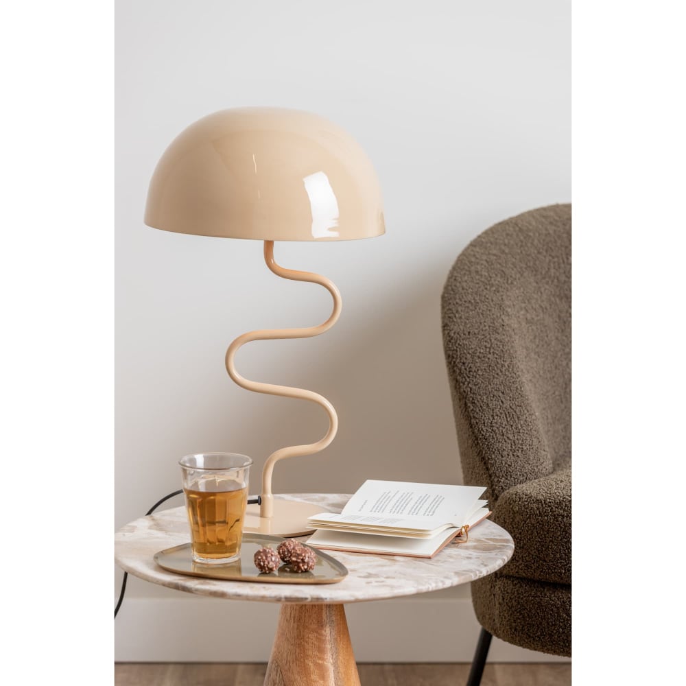 Lampe de table fer brun 31x31x54cm — vue 3