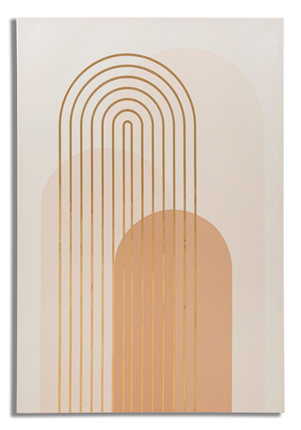 Impression peinte sur toile abstraite multicolore cm 80x3x120