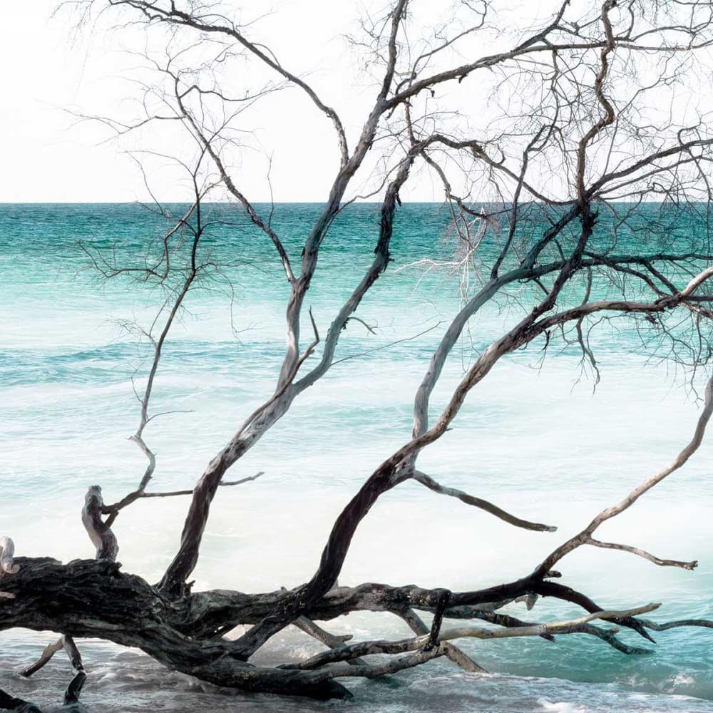 Papier peint panoramique mer bleue turquoise 364x270 cm — vue 4