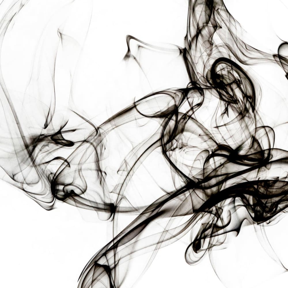 Papier peint graphique fumee noire 156x270 cm — vue 4