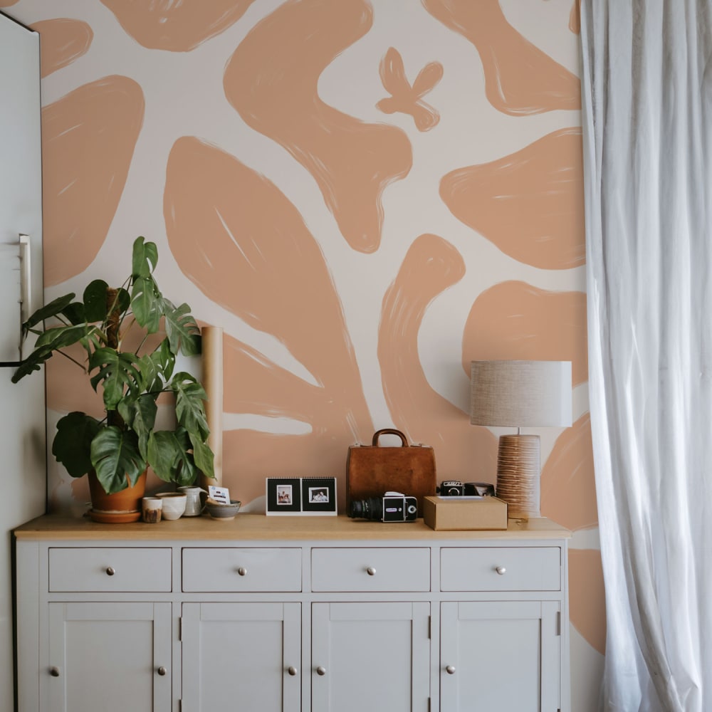 Papier peint panoramique fauve, beige 525 x 250cm — Beyit