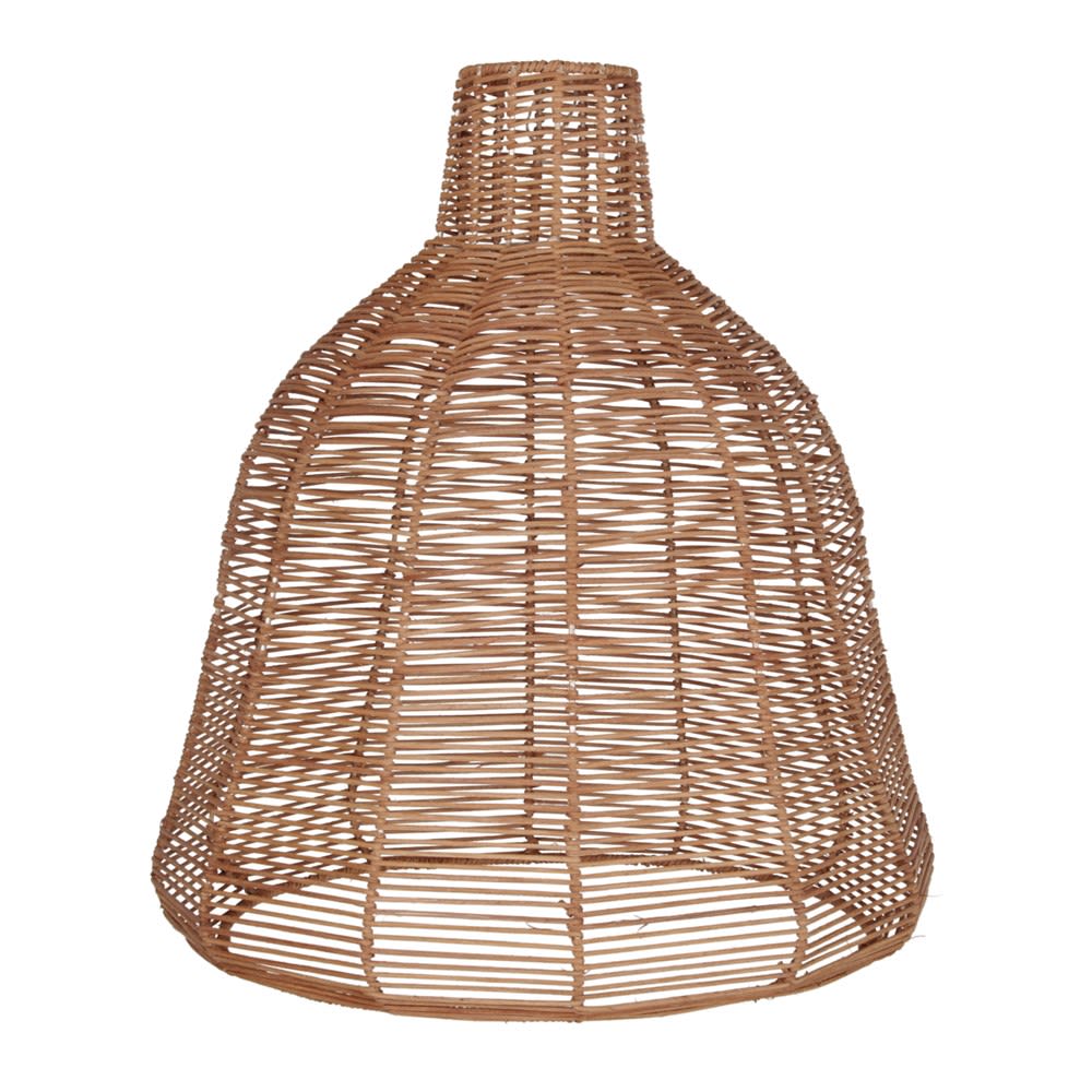 pantalla lampara de ratan gather - naturale - 50x46x46