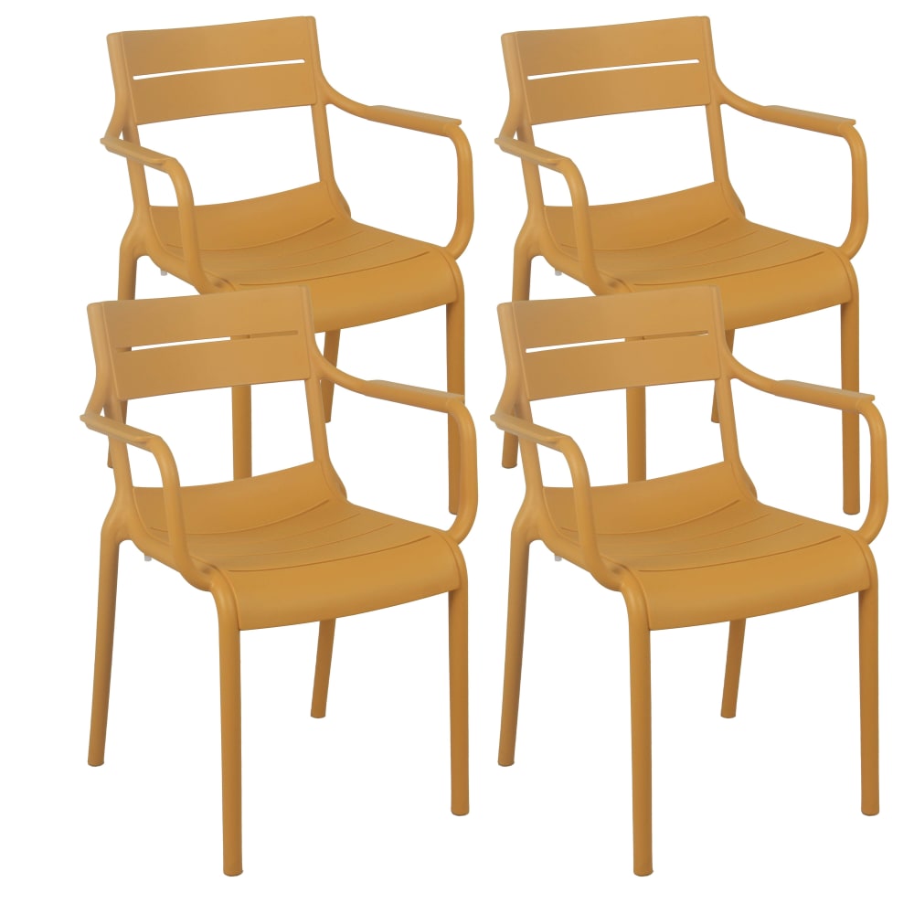 Lot de 4 fauteuils de