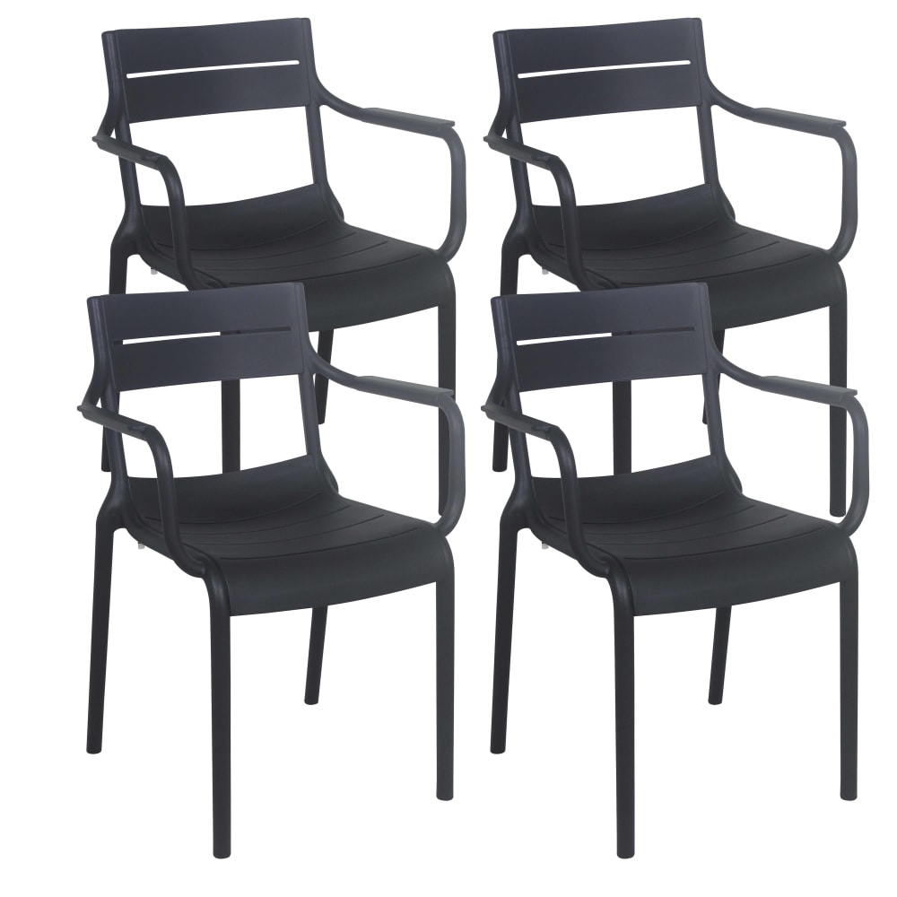 Lot de 4 fauteuils de