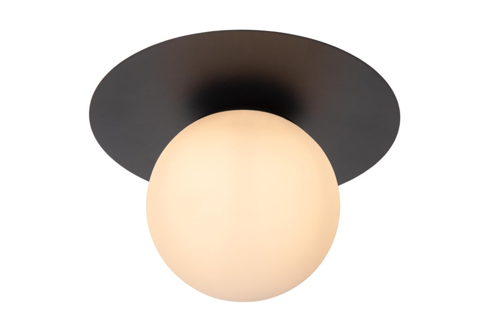 Lucide Deckenleuchte aus Metall 1xE27, schwarz style modern - Metall