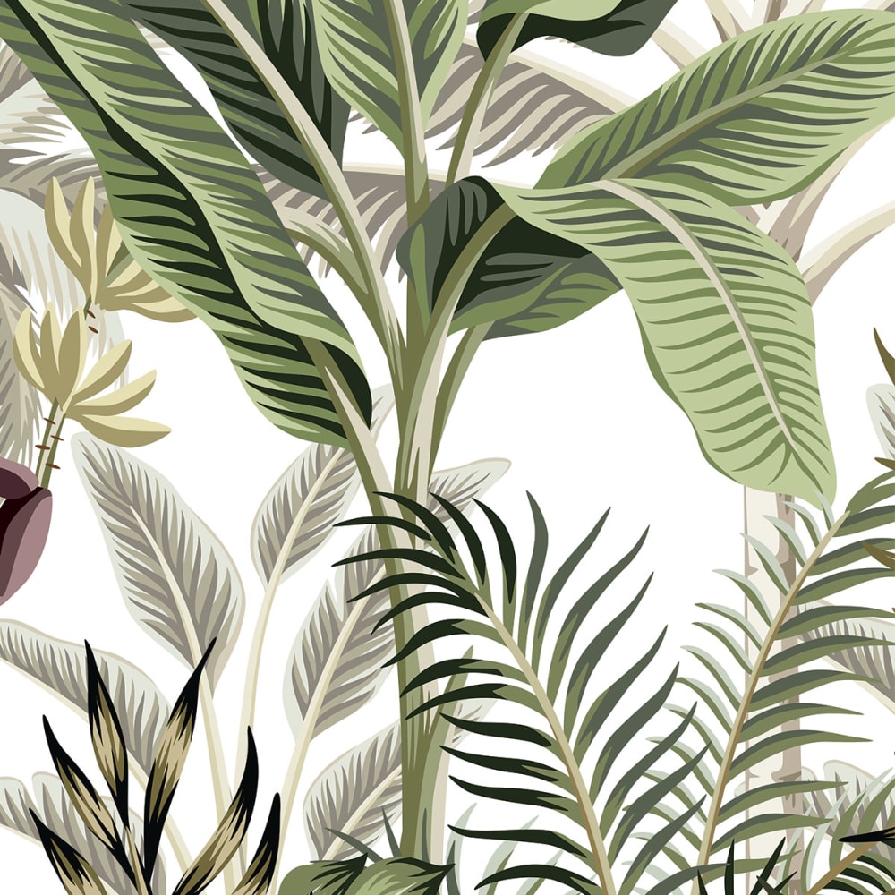 Papier peint panoramique motif jungle 364x270cm — vue 4