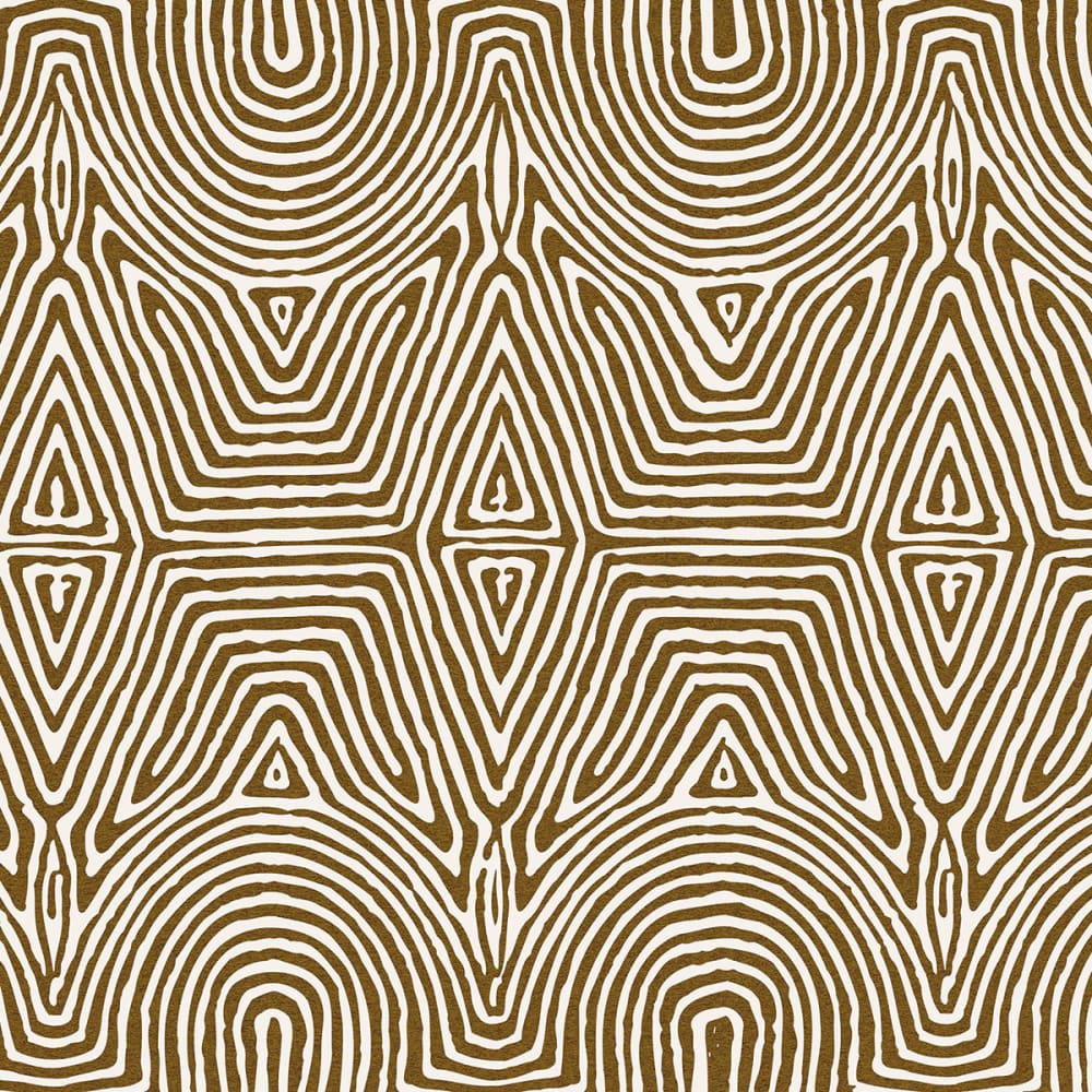Papier peint motif bogolan 364x270 cm — vue 4