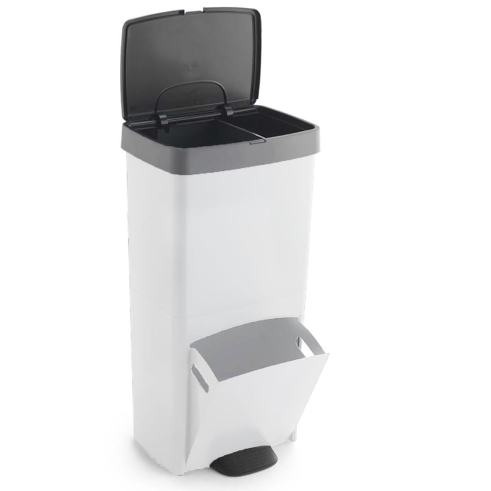 Poubelle de cuisine tri - plastique