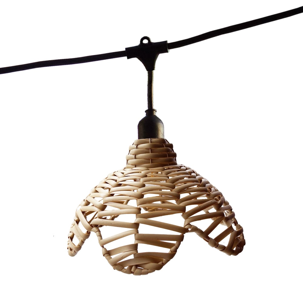 Guirlande lumineuse raccordable Caoutchouc Marron 6m