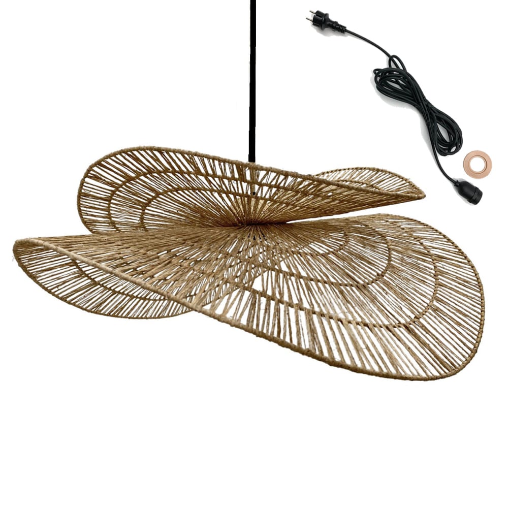 Suspension d'extérieur Jute Beige H32 cm