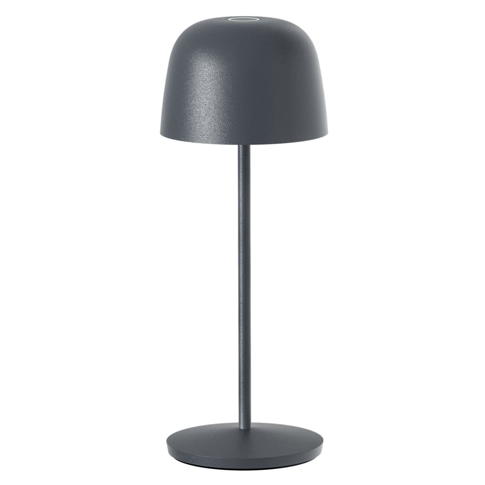 Lampe de table sans fil Aluminium Gris anthracite H28CM