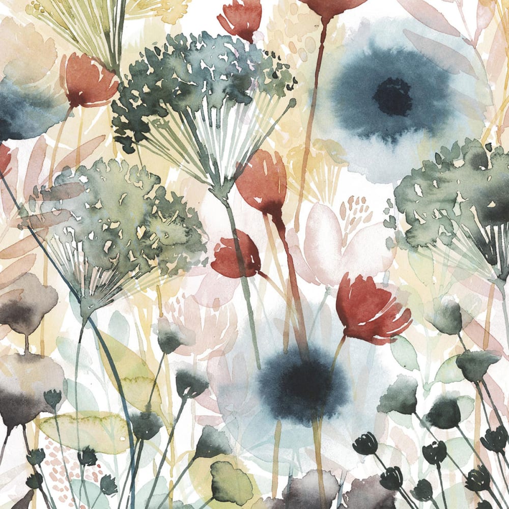 Papier peint fleurs bouquet des champs 208x270 cm — vue 4