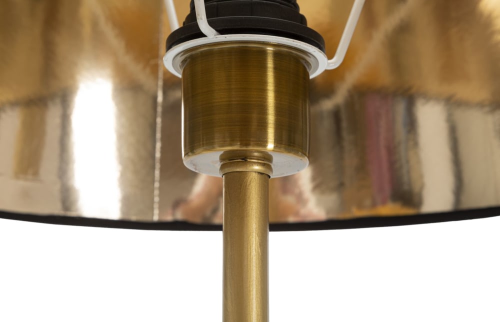 Lampadaire en métal doré avec perroquets ø cm 37x164,5 — vue 4